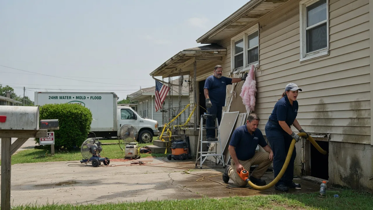 Water Damage Repair in Loreauville, LA near me